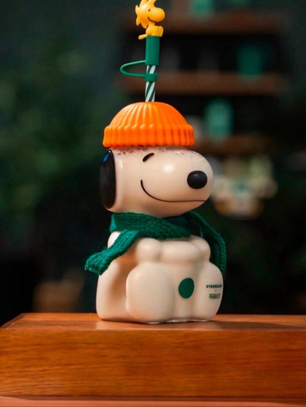 Starbucks x Peanuts Snoopy Glass Cup